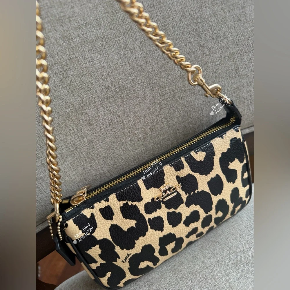 NWT！3PCS COACH Nolita 19 With Leopard Print（CBM66）fast shipping MOTHER DAY GIFT - Picture 9 of 15